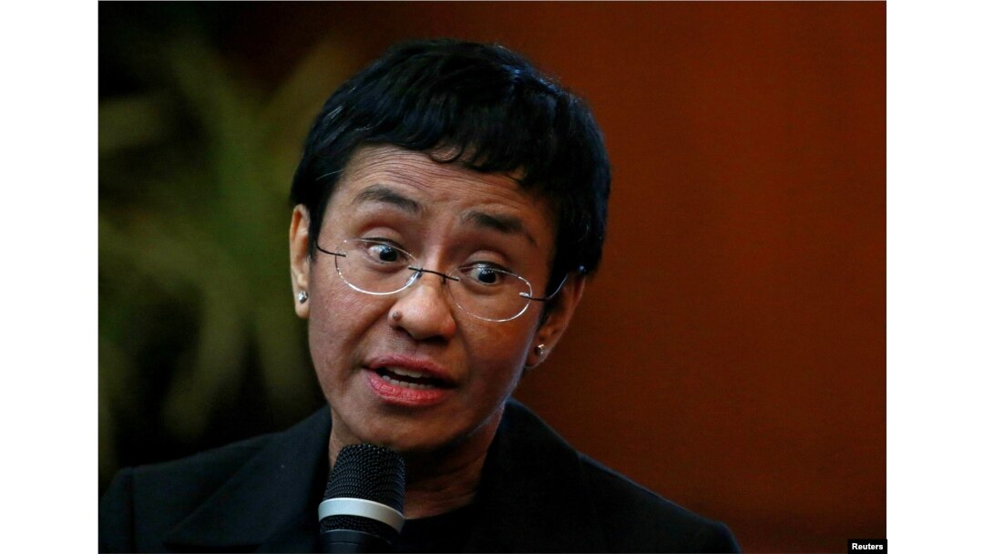 Maria Ressa a fost arestată pentru materialele de presă publicate în Filipine
