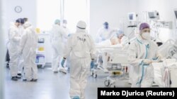 Detalj iz COVID bolnice u Srbiji (ilustrativna fotografija)
