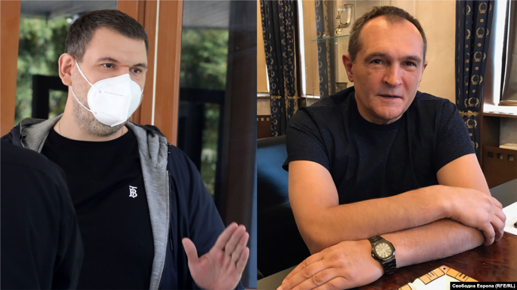 Делян Пеевски (вляво) и Васил Божков. Колаж.