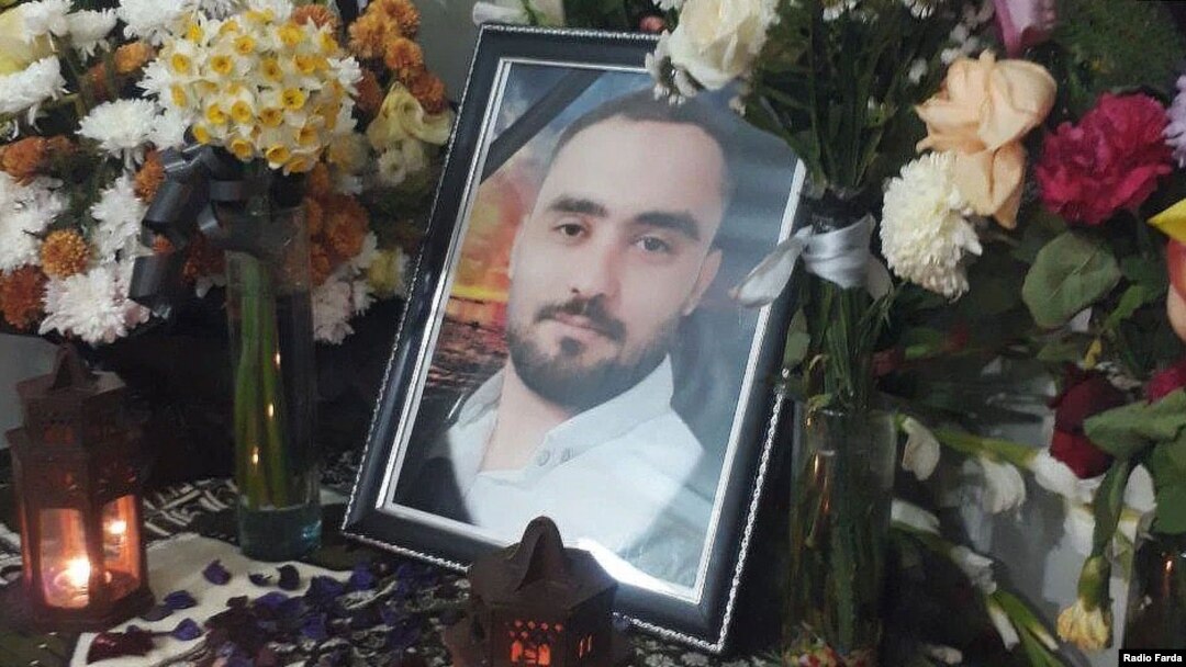 Omid Moayidi was shot after joining others to help a protester who was being beaten, eyewitnesses say.