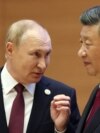 Владимир Путин и Си Цзиньпин в Самарканде в сентябре 2022 года.