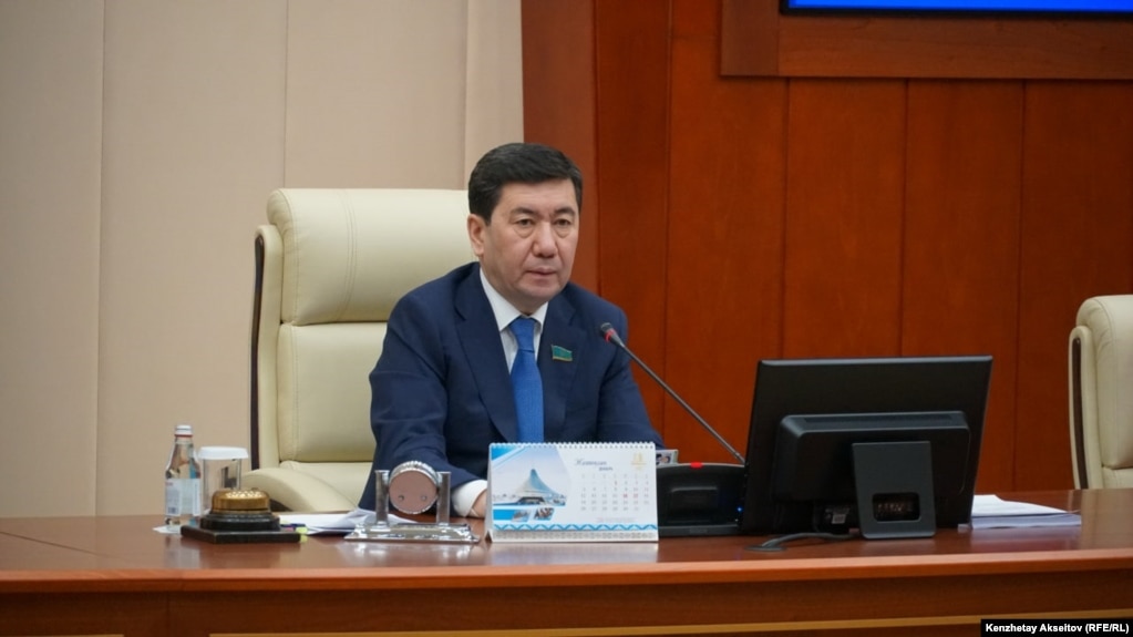 Председатель мажилиса парламента Казахстана Ерлан Кошанов