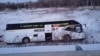 Хабаровск: восемь жителей погибли в аварии с автобусом