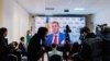 Илан Шор, лидер партии "Шор" проводит онлайн пресс-конференцию (архив)