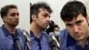 از راست: مجید کاظمی، صالح میرهاشمی، سعید یعقوبی، متهمان محکوم به اعدام پرونده «خانه‌اصفهان»
