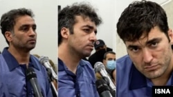 Saleh Mirhashemi, Majid Kazemi, and Yaghob Kordsofla were sentenced for "waging war against God"in their alleged role in the deaths of three Basij militia members during protests in the central Iranian city of Isfahan.