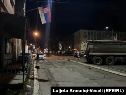 Uklanjanje barikada u Severnoj Mitrovici 29. decembra