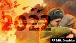Крым и война: итоги 2022 года. Коллаж