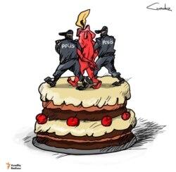 24 dekabra "Doğum günü" tortu