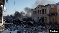 За даними журналістів, позиції російських військ розташовані в одній зі зруйнованих багатоповерхівок (фото ілюстраційне)