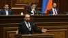 Armenia - Armenian Foreign Minister Ararat Mirzoyan speaks during a question-and-answer session in parliament, Yerevan, December 7, 2022.