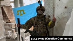 Боєць українського підрозділу «Крим» у складі Головного управління розвідки Міноборони України