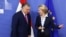 Orbán Viktor magyar kormányfő és Ursula von der Leyen, az Európai Bizottság elnöke Brüsszelben 2020. február 3-án