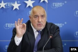 Boiko Borisov, liderul GERB, a fost premier al Bulgariei între 2009-2013, 2014-2017 și 2017-2021.