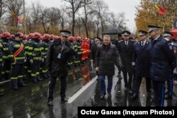 Ministrul de Interne, Lucian Bode, la parada militară organizată de Ziua României, pe 1 decembrie 2022.