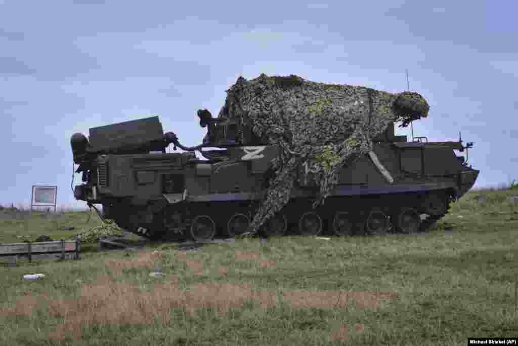 An abandoned Russian TOR missile system.&nbsp; Russia withdrew from Snake Island in June after months of Ukrainian strikes targeting the landmark. The Kremlin claimed the withdrawal was a &ldquo;gesture of goodwill&rdquo; to allow for food shipments to be exported from Ukraine. Western military experts believe HIMARS precision rocket artillery made the continued Russian presence on the island effectively untenable.&nbsp; &nbsp;