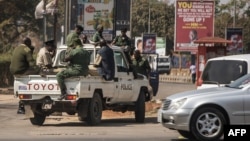 Policija u Lusaki, Zambija