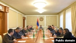 Nagorno Karabakh - A meeting of the Security Council in Stepanakert, December 20, 2022