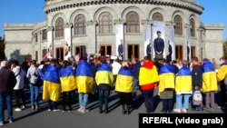 ҰҚШҰ саммитіне бір күн қалғанда өткен белсенділер наразылығы.