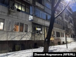 Общежитие, где Гаухар Керимбекова живёт с тремя детьми. Алматы, 5 января 2023 года