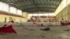 Се распаѓа новата спортска сала на УКИМ