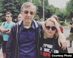Ольга Жулимова с отцом Игорем Жулимовым