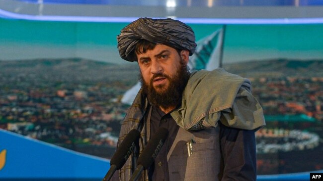 د طالبانو د دفاع وزارت سرپرست ملا محمد یعقوب مجاهد