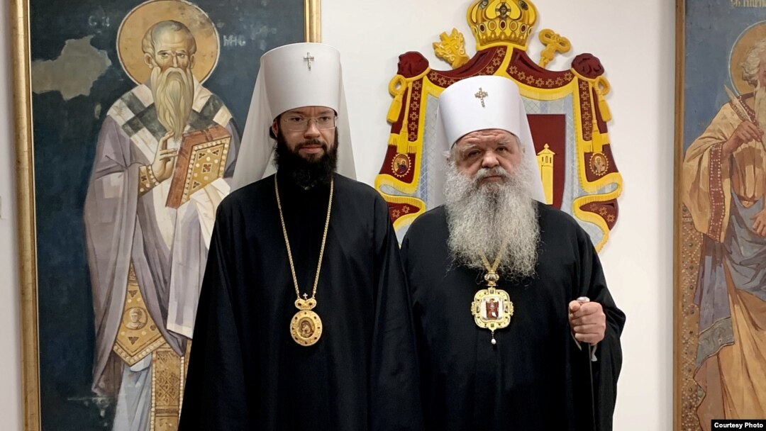 Рускиот митрополит Антониј ја посети Македонската православна црква – Охридска архиепископија (МПЦ-ОА), Скопје 11 јануари 2023