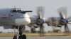 Një bombardues strategjik i Forcave Ajrore Ruse - Tupolev Tu-95MS në aeroportin Engels. Fotografi ilustruese. 