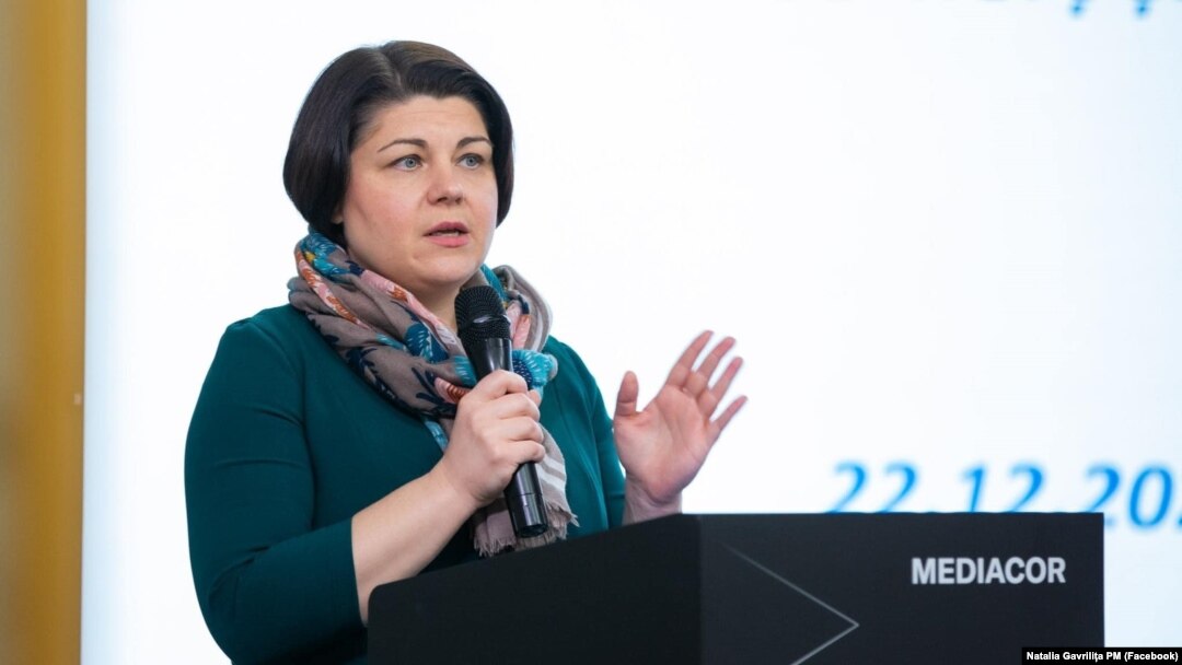 Prim-ministra R. Moldova, Natalia Gavrilița. 