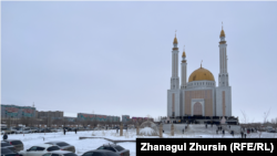 Вид на мечеть «Нур Гасыр» в Актобе. 6 января 2023 года