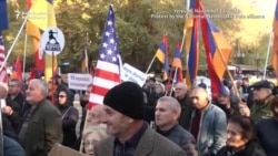 Armenians Protest Russian Leader's Visit 