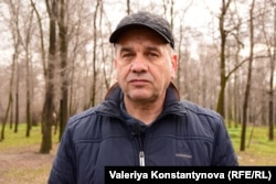 The displaced mayor of Polohy, Yuriy Konovalenko