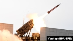 Ракета Patriot випущена на стрільбищі в провінції Чхунчхон у Південній Кореї (архівне фото)