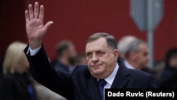 Bosnian Serb leader Milorad Dodik (file photo)