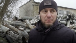 Spent Rocket Debris And Mines In Ukraine's Kharkiv Region Will Serve As War Crimes Evidence
