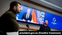În decembrie, Volodimir Zelenski a discutat online cu liderii G7.