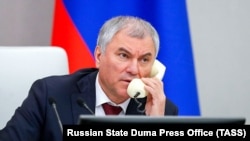 Viaceslav Volodin, președintele Dumei de Stat