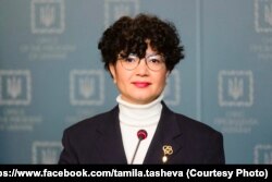 Представитель президента Украины в АРК Тамила Ташева