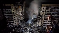 Russian Missile Destroys Multistory Apartment Block In Ukraine