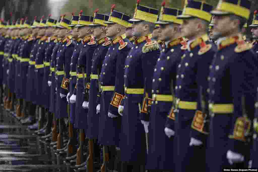 La parada militară de Ziua Națională a României,&nbsp; a participat și regimentul Mihai Viteazul.