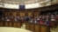 Armenia - The National Assembly debates a government bill on classified information, Yerevan, November 24, 2022.