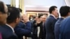 Астанада президент Тоқаевтың инаугурациясына қатысып тұрған экс-президент Нұрсұлтан Назарбаев. 26 қараша, 2022 жыл.