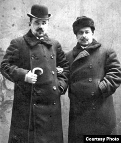 Николай Жевахов (справа) с братом Владимиром (впоследствии – епископ Иоасаф). Петербург, 1910-е.