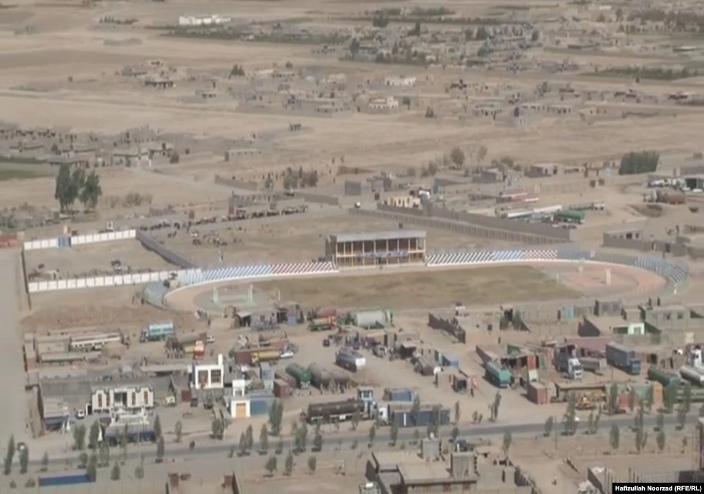 The stadium in Farah where the Taliban held its first public execution (in 2022) after taking over the country in August 2021.