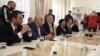 "I said that the government will be serious or there won't be one. There won't be one, and let the citizens interpret who was serious," Prime Minister-designate Miodrag Lekic said after the meeting on January 4. 