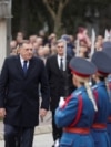 President of Republika Srpska (Serb Republic) Milorad Dodik attends to celebrate Serb Republic national holiday, banned by the constitutional court, in East Sarajevo, Bosnia and Herzegovina, January 9, 2023. REUTERS/Dado Ruvic 