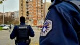 KOSOVO: Kosovo Police forces in Mitrovica North close to the three solitaires, a multiethnic part of the city. December 9 