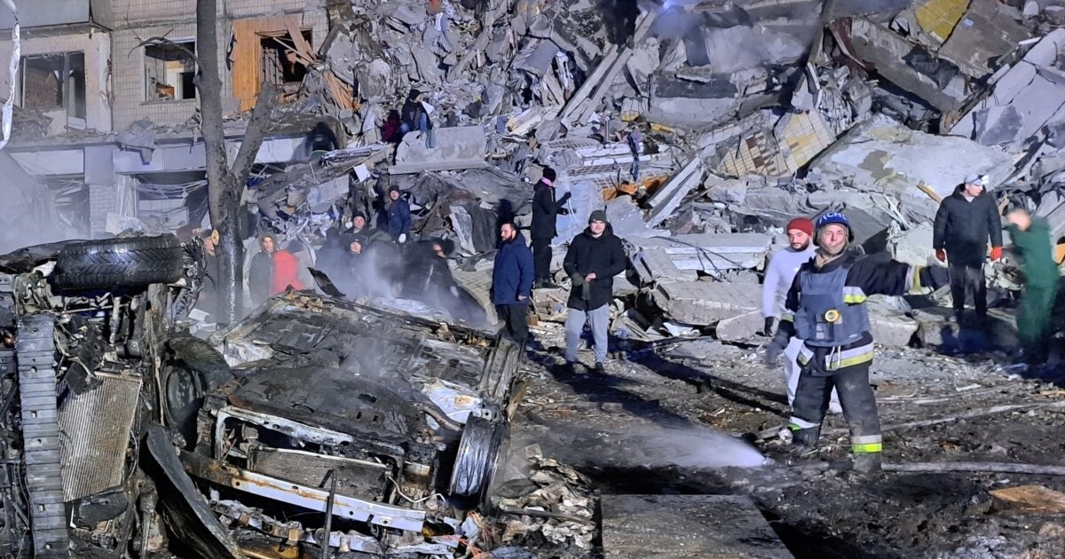 Russian Missile Strikes Hit Infrastructure, Residential Sites Across ...