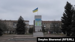 Український прапор у Снігурівці, грудень 2022 рік